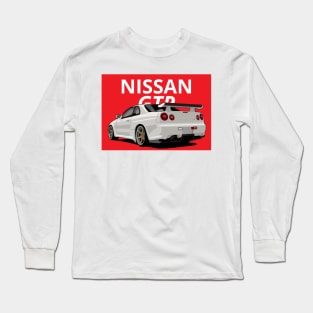 nissan gtr Long Sleeve T-Shirt